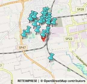 Mappa Via Borgo Padova, 35013 Cittadella PD, Italia (0.821)