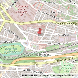 Mappa Via Alessandro Lamarmora, 17, 34139 Trieste, Trieste (Friuli-Venezia Giulia)