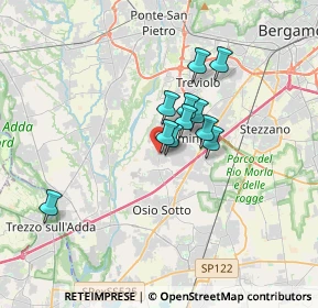 Mappa Via Pizzo Coca, 24044 Dalmine BG, Italia (2.34273)