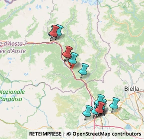 Mappa Frazione Pied de Ville, 11020 Arnad AO, Italia (16.65563)