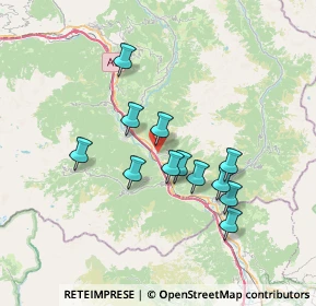 Mappa Frazione Pied de Ville, 11020 Arnad AO, Italia (6.00333)