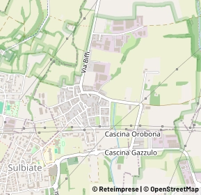 Mappa 20884 Sulbiate MB, Italia (0.22308)