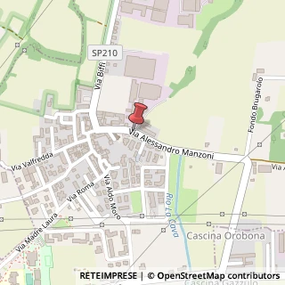 Mappa Via A. Manzoni, 9, 20884 Sulbiate, Monza e Brianza (Lombardia)