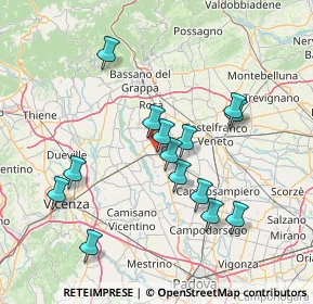 Mappa QUARTIERE, 35013 Cittadella PD, Italia (13.91)