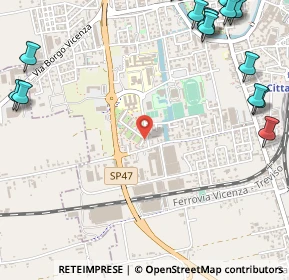 Mappa QUARTIERE, 35013 Cittadella PD, Italia (0.8765)