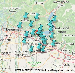 Mappa Via Gioacchino Rossini, 25031 Capriolo BS, Italia (10.732)