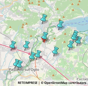 Mappa Via Gioacchino Rossini, 25031 Capriolo BS, Italia (4.33643)