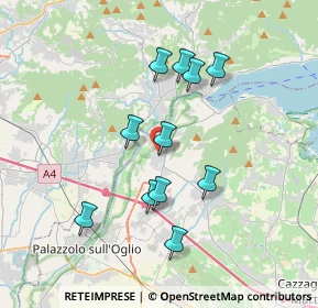 Mappa Via Gioacchino Rossini, 25031 Capriolo BS, Italia (3.25909)