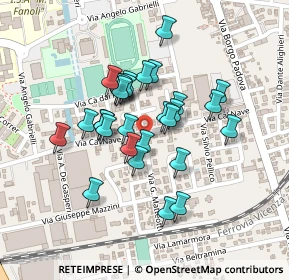 Mappa Via Ca' Nave, 35013 Cittadella PD, Italia (0.17931)