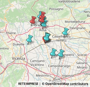 Mappa Via Ca' Nave, 35013 Cittadella PD, Italia (10.31615)