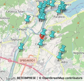 Mappa Via Piave, 25031 Capriolo BS, Italia (2.227)