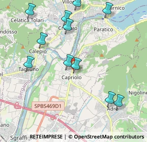 Mappa Via Piave, 25031 Capriolo BS, Italia (2.29)