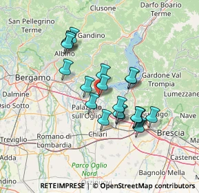 Mappa Via Piave, 25031 Capriolo BS, Italia (11.7045)