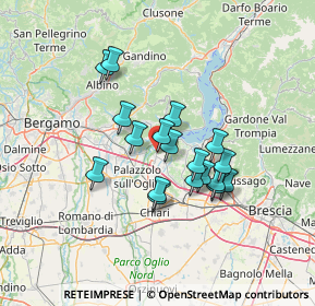 Mappa Via Piave, 25031 Capriolo BS, Italia (10.69167)