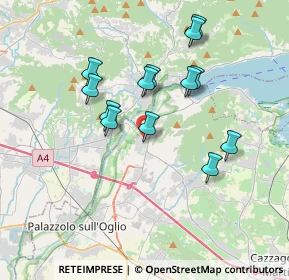 Mappa Via per Calepio, 25031 Capriolo BS, Italia (3.28538)