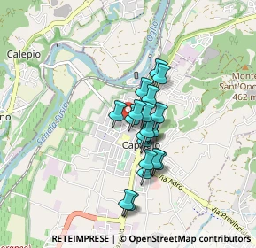 Mappa Via per Calepio, 25031 Capriolo BS, Italia (0.5825)