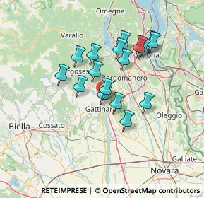 Mappa Via Frà Dolcino, 28077 Romagnano Sesia NO, Italia (11.59722)