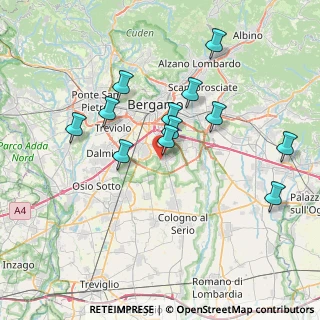 Mappa Via Fiume, 24050 Zanica BG, Italia (6.9825)