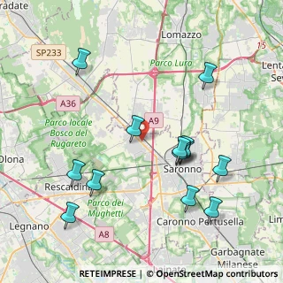 Mappa SS 233, 21040 Gerenzano VA, Italia (4.25231)