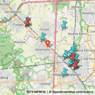 Mappa SS 233, 21040 Gerenzano VA, Italia (2.4935)
