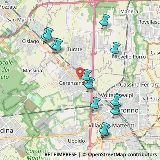 Mappa SS 233, 21040 Gerenzano VA, Italia (2.24923)
