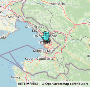 Mappa Largo del Pestalozzi, 34137 Trieste TS, Italia (32.95364)