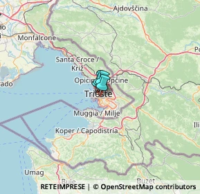 Mappa Largo del Pestalozzi, 34137 Trieste TS, Italia (50.58769)