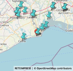 Mappa 30020 San Michele al Tagliamento VE, Italia (18.455)