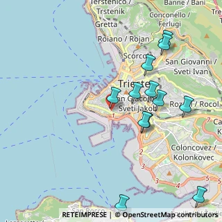 Mappa Piazzale della Resistenza, 34123 Trieste TS, Italia (2.37923)