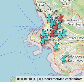 Mappa Piazzale della Resistenza, 34143 Trieste TS, Italia (1.3525)