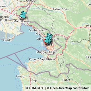Mappa Piazzale della Resistenza, 34123 Trieste TS, Italia (8.46455)