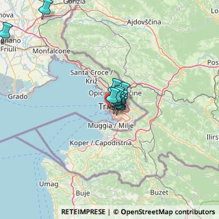 Mappa Piazzale della Resistenza, 34123 Trieste TS, Italia (10.67833)