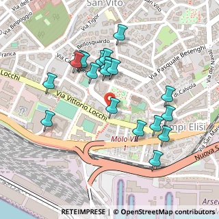 Mappa Piazzale della Resistenza, 34123 Trieste TS, Italia (0.228)