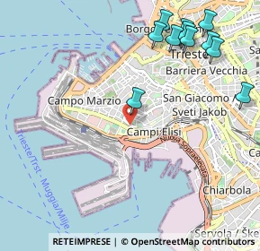 Mappa Piazzale della Resistenza, 34143 Trieste TS, Italia (1.3)