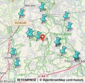 Mappa Str. Vicinale del Bosco Grande, 20884 Sulbiate MB, Italia (4.504)