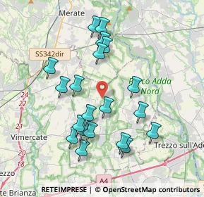 Mappa Str. Vicinale del Bosco Grande, 20884 Sulbiate MB, Italia (3.62)