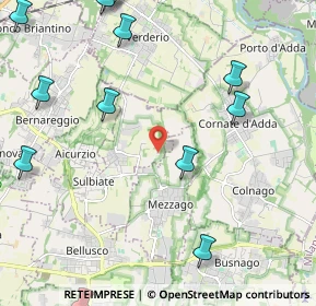 Mappa Str. Vicinale del Bosco Grande, 20884 Sulbiate MB, Italia (3.17)