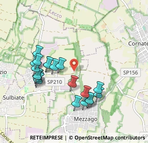 Mappa Str. Vicinale del Bosco Grande, 20884 Sulbiate MB, Italia (0.9195)