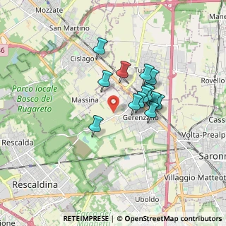 Mappa Via Don Gnocchi, 21040 Gerenzano VA, Italia (1.26714)