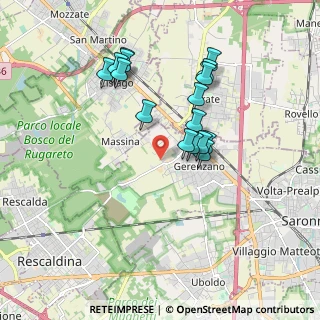 Mappa Via Don Gnocchi, 21040 Gerenzano VA, Italia (1.65438)