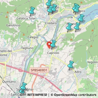 Mappa Via Bellini, 25031 Capriolo BS, Italia (3.12846)