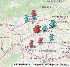 Mappa Via Giovanni Pascoli, 35014 Fontaniva PD, Italia (10.39769)