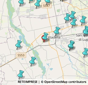 Mappa Via Giovanni Pascoli, 35014 Fontaniva PD, Italia (5.912)