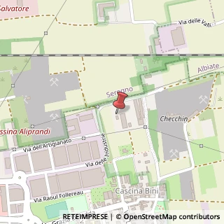 Mappa Via delle Industrie, 20851 Lissone MB, Italia, 20851 Lissone, Monza e Brianza (Lombardia)