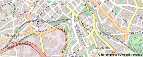 Mappa Trieste