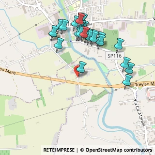 Mappa Via Treviso Mare, 31056 Roncade TV, Italia (0.55069)