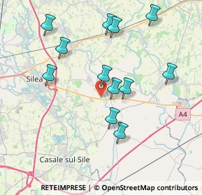 Mappa Via Treviso Mare, 31056 Roncade TV, Italia (3.78)