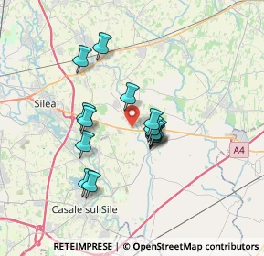 Mappa Via Treviso Mare, 31056 Roncade TV, Italia (2.73214)