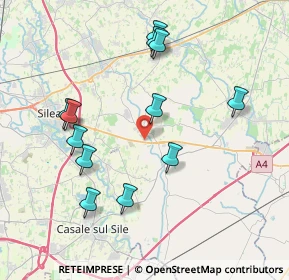 Mappa Via Treviso Mare, 31056 Roncade TV, Italia (3.92917)