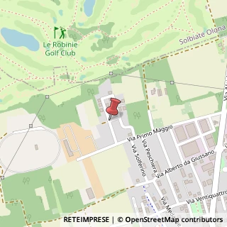 Mappa Via San Martino della Battaglia,  8, 21100 Olgiate Olona, Varese (Lombardia)
